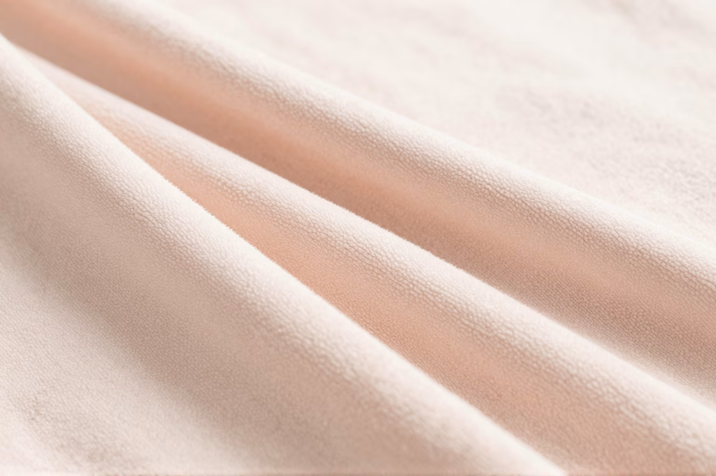 Échantillons de tissus doux pour surpyjama bébé - velours, polaire, coton